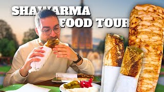 DIE BESTE SHAWARMA FOOD TOUR DURCH MANNHEIM  Halal Food Guide [upl. by Hamirak]