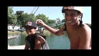 Neymar Jr e Pedrinho Caldas andam de Wakeboard em JaguariÃºna [upl. by Loyce321]