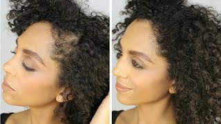 HOW TO APPLY TOPPIK HAIR BUILDING FIBERS  DISCOCURLSTV [upl. by Anuahsar]