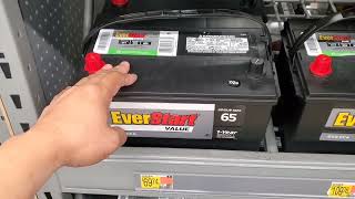 FULL REVIEW EverStart Value Lead Acid Car Battery Group Size 65 12V  6999 ARE THESE ANY GOOD [upl. by Aspasia210]