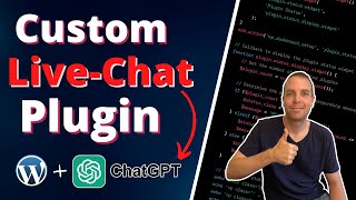 Simple OnPage LiveChat WordPress Plugin with ChatGPT [upl. by Rosena818]