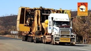 Extreme Trucks 28  Massive Oversize Pilbara Mining equipment road trains  массовые грузовики [upl. by Isma]