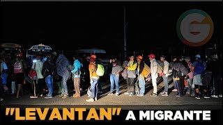 Cártel de Tijuana quotlevantaquot a migrante hondureño CaravanaMigrante [upl. by Nnairac834]