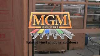 painted vinyl windows 8017 Double Hung Vinyl Window [upl. by Magnien]