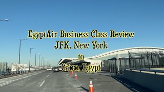 Business Class with EgyptAir  Feb 2022 [upl. by Wrand837]