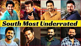 25 Most Underrated South Indian Actors  Telugu Tamil Kannada Malayalam [upl. by Gnuhc]