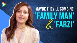 Raashi Khanna on Shahid Kapoor Farzi Yodha amp more [upl. by Miles345]