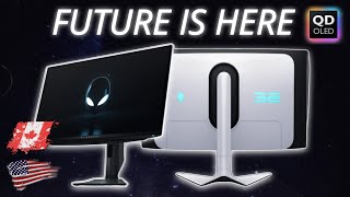 Next Gen QD OLED Launch Day  Glossy 32quot amp 27quot Alienware AW3225QF AW2725DF [upl. by Demahom]