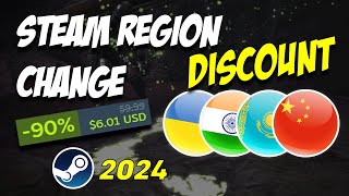 How To Change Steam Region To Ukraine 2024 [upl. by Reppart]