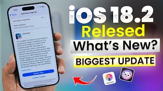 iOS 182  What’s New Big Update  image playground image wand visual intelligence [upl. by Hasen]