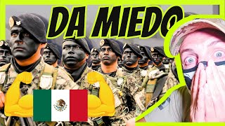 ✅️ Militar Español REACCIONA al PODERÍO MILITAR de MÉXICO💪🇲🇽 [upl. by Alram845]