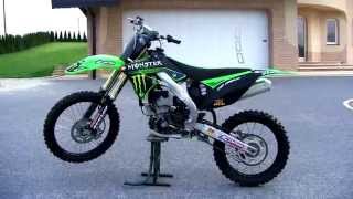 Kawasaki Kx250f kickstart HD [upl. by Eifos590]