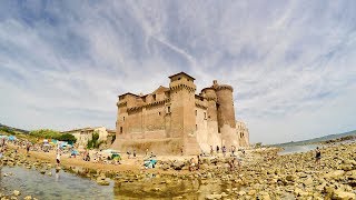 Castle of Santa Severa  A walking tour [upl. by Yks]