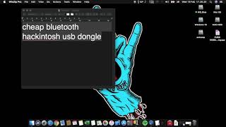 Hackintosh Bluetooth cheap usb dongle [upl. by Auoz]