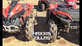 Maxxis Zilla Tire Review  Sportsman vs Renegade [upl. by Ma]