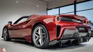 2022 Ferrari 488 Pista Spider  Sound interior and exterior in detail [upl. by Fagan]