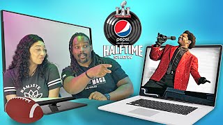 Latest Reaction Video on The Weeknd’s Halftime Performance Super Bowl Feb 2021 THE DENN FAM [upl. by Jabez]