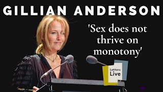 Gillian Anderson reads Anaïs Nins passionate letter about sex and poetry [upl. by Nilknarf]