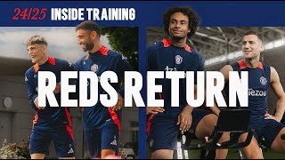 Reds Return 🔴🫶  Inside Training [upl. by Melton150]