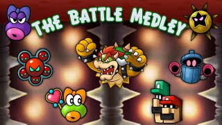 Mario amp Luigi Bowsers Inside Story DX  The Battle Medley [upl. by Clarinda456]