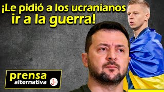 El futbolista que se prestó para la manipulación quotRusia es el enemigoquot Esto dijo Zinchenko [upl. by Htiderem]