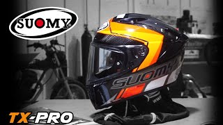 Suomy TXPro  Unboxing amp First Impression  Light weight Fullface Helmet [upl. by Washington]