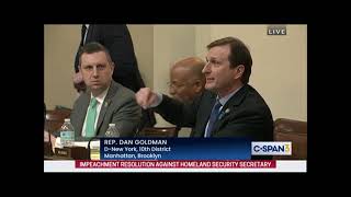 Rep Goldman lays bare the hypocrisy of the Republican impeachment of DHS Secretary Mayorkas [upl. by Anwahsak]