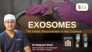 Exosomes Hair Growth Treatment  Faster Results than PRP or GFC for Hair Loss [upl. by Aylward]