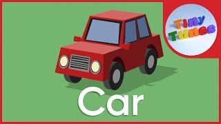 Vehicles Song for kids Modes of Transport  Tiny Tunes [upl. by Nugesulo]