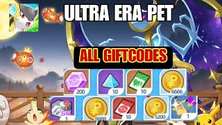 Ultra Era Pet amp All 6 Giftcodes  Full 6 Codes Ultra Era Pet October  How to Redeem Code [upl. by Etna802]