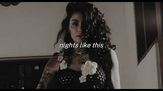 kehlani  nights like this  sped up  reverb [upl. by Naujled588]