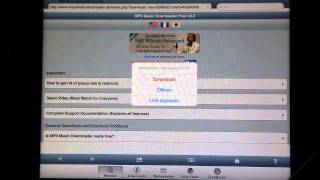 mp3 download auf iphoneipad mit kostenloser App [upl. by Lawry]