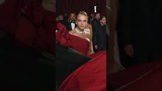 Cara Delevingne GLAMBOT BTS at 2023 Oscars Shorts [upl. by Felicia620]