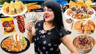 Rs 2000 Street Food Challenge  Mumbai Food Challenge [upl. by Bowlds229]