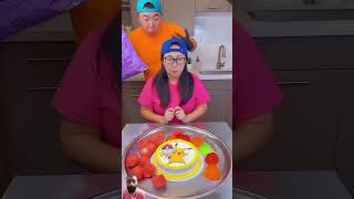 Pikachu ice cream cake challenge cake icecream eating creative asmr trending shorts [upl. by Aleira]