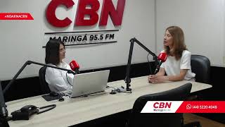 AO VIVO  CBN Maringá 1ª edição 1911 NOARNACBN [upl. by Malone]