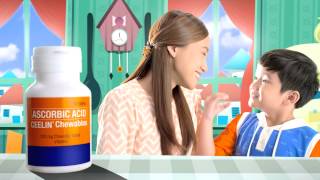 Unilab TV Commercial Ceelin Chewables quotChew the Cquot [upl. by Noterb224]