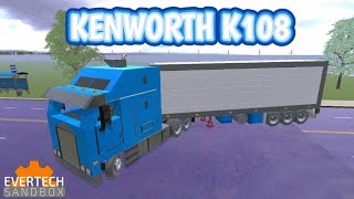 KENWORTH K108 CON SEMIRREMOLQUE TUTORIAL  EVERTECHSANDBOX 220 [upl. by Tyrrell]