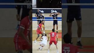 Jenia Grebennikov Mastering the Art of Serve Reception volleyball francevolleyball haikyuu [upl. by Konstance]