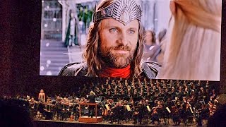 The Oath of Elendils Song  The Lord of The Rings The Return of The King  Cleveland Live Orchestra [upl. by Darlene]