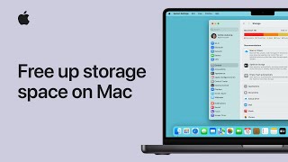 How to free up storage space on Mac  Apple Support [upl. by Brittne57]