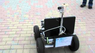 KTU PTVF mobile robot with computer vision [upl. by Marx]