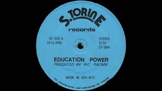 EDUCATION POWER Side A  Ric Pacinni  STorine Records ST020 [upl. by Uhayile718]