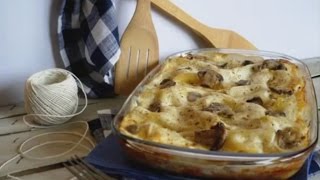 Lasagne bianche con funghi e salsiccia [upl. by Charlet]