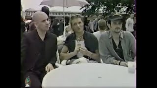 Nitzer Ebb Live 1991 and interview MTV [upl. by Adahsar932]