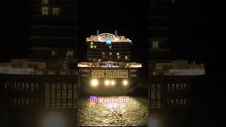 PampO Cruises Iona Cruise Ship Night Tour [upl. by Asenej]