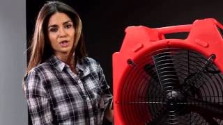 BAir® PB25 Air Mover  The Standard in Water Damage Restoration Equipment [upl. by Eahsed]