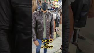 Genuine Leather Jacket for men  Brown sheepskin leather jacket hussainleather [upl. by Aniraad728]