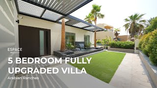 5 Bedroom Fully Upgraded Villa in Arabian Ranches [upl. by Sitra]