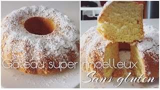 ❥ Gâteau super moelleux sans gluten [upl. by Ecirtra]